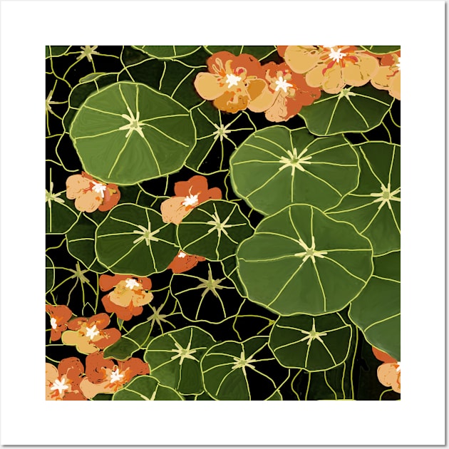 Nasturtium Wall Art by beamorello